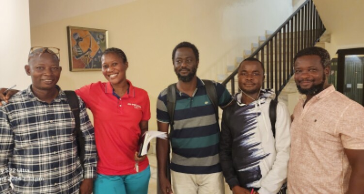 A our project Site in Liberia