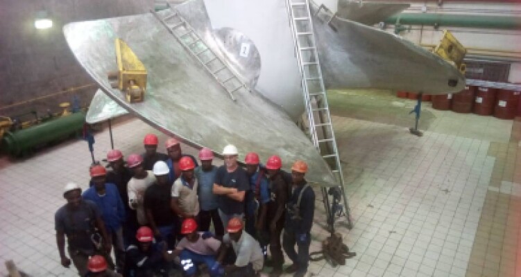 Andritz Hydro Project in Akuse